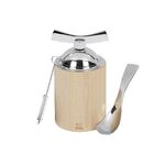 PEUGEOT Leinsamenmühle ISEN Buchenholz, Metall, MBS-Kunststoff, H 13 cm natur