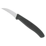 VICTORINOX Tourniermesser SwissClassic, 6 cm, schwarz rostfreier Stahl