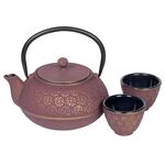 Bredemeijer Tee-Set 'Shanghai' Teekanne, Teefilter, 2 Tassen