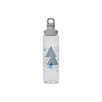 EMSA Trinkflasche Tritan ScrGeometry 0,7l transparent