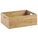 ZELLER PRESENT Aufbewahrungskiste Bambus 40x30x14cm