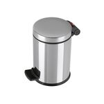 HAILO Tret-Kosmetikeimer Solid S 4l Ø18cm Edelstahl