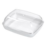 EMSA Butterdose Vienna 13,5x10x5,5cm transparent/weiß
