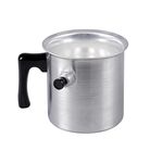 KARL KRÜGER Wasserbadkocher Aluminium 1 l Ø13cm