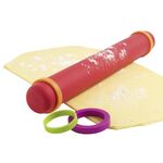 MASTRAD Teigrolle Silikon Teigrolle, 8  Ringe