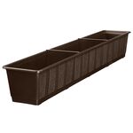 GELI  Blumenkasten Stand. 100cm bra - 10 VPE
