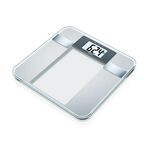 beurer Glas-Diagnosewaage BG13 760.30 inklusive 1 x 3 Volt CR 2032 Batterie