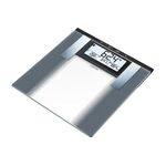 SANITAS Glas-Diagnosewaage SBG21 764.35 inklusive 2 x 3 Volt Batterie CR 2032