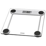 BOMANN Glas-Personenwaage PW 1417 CB inkl. 1 x CR 2032 Batterien