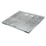 SOEHNLE Personenwaage 'Style Sense Compact 300 concrete' digital inklusive Batterien (1 x CR2032)
