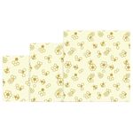 Bienenwachstuch-Set 3-teilig je 1 x (LxB): 18x20 cm, 25x28 cm, 33x35,5 cm