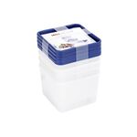 WESTMARK Gefrierdose 'Trio' 4er Pack