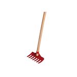 TURK Rechen mit Stiel 70cm farbig sortiert