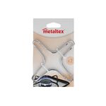 METALTEX Gasherd-Aufsatz 2er Set