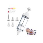 WESTMARK Garnierkünstler 1 Garnierspritze, 5 Tüllen