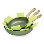 JUST VEGAN JUST VEGAN Pfannenschoner 2er Set