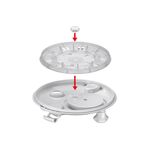 KÜCHENPROFI Salatschleuder 'Grande' Schüssel /  Korb /  Deckel