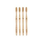 PANDOO Zahnbürsten 4er Pack 4 Zahnbürsten