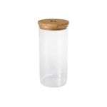 PANDOO Vorratsglas mit Bambusdeckel