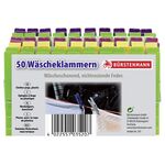 BÜRSTENMANN Wäscheklammern 50 Stück