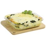 KESPER Auflaufform mit Bambusdeckel