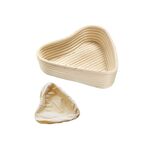 WESTMARK Gärkörbchen Set Herz und Bezug 22x23,5x6,5cm