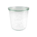 WECK Sturzglas 6er Karton 6 Stück, inkl. Glasdeckel