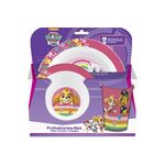 POS Frühstücksset 'Paw Patrol Girl' 3-teilig Teller, Schale und Becher