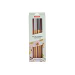 TYPHOON Asia Eßstäbchen 4er Set 4 x 2 hochwertige Asia Stäbchen