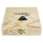 Erblühtee Holzbox Weißer Tee 12-teilig 12 ErblühTee-Kugeln in Holz-Präsentkiste