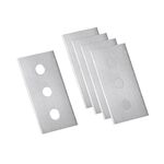 METALTEX Ersatzklingen für Ceranfeldschaber 5er Pack