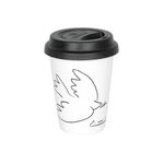 KÖNITZ Coffee to go Becher mit Deckel 'Picasso - La Colombe De la Paix'
