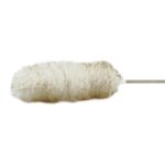 SOREX Lammfellwemit Holzstiel Naturfell 80cm