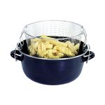 KARL KRÜGER  Pommes Frites Topf emailliert