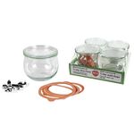 WECK Tray Tulpengläser eingeschweißt 4er Set