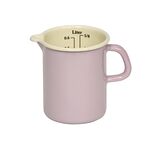 RIESS Messbecher emailliert 0,5 l rosa/bunt