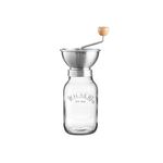 KILNER Passiermühlen-/Glas-Set 3-teilig 3-teilig | Passiermühle | Vorratsglas 1 Liter | Deckel
