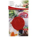 DOSEN-ZENTRALE  Silikondeckel EW Ø60mm rot - 12 VPE