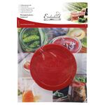 DOSEN-ZENTRALE  Silikondeckel EW Ø80mm rot - 12 VPE