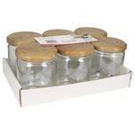 DOSEN-ZENTRALE Schraubdeckelglas 6er Tray