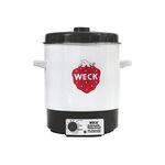 WECK Einkochautomat 29 l Ø35cm weiß emailliert ohne Uhr