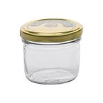 EMSY Schraubdeckelglas Sturz mit 66mm TO-Deckel selbstgemacht 124 ml 8er Pack