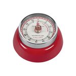 ZASSENHAUS Kurzzeitmesser Retro-Look 3cm Ø7cm rot