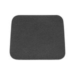 ASA Glasuntersetzer Lederoptik schwarz 10x10cm 4Stück
