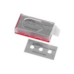 KÜCHENPROFI Ersatzklingen im Spender für Ceranfeldschaber 10 Pack