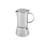 cilio tisch-accessoires Espressokocher Aida 6 Tassen Edelstahl poliert 21cm Ø10,5cm