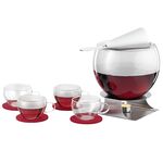 BOHEMIA CRISTAL  Feuerzangenbowle-Set 11 teilig
