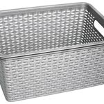 RIVAL Korb 28x20x13cm stahlgrau