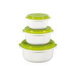 EMSA Topf-Set 'Micro Family' Starter-Set 3-teilig: 0,5 l, 1 l, 1,5 l, jeweils mit Deckel