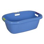 LOCKWEILER Wäschewanne Ergo mit Softgriff 65 l 65x45x25cm blau